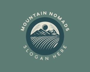 Mountain Farm Field logo design