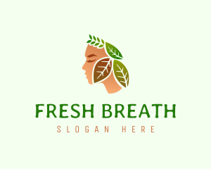 Face Leaf Beauty logo design