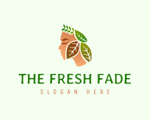 Face Leaf Beauty logo design