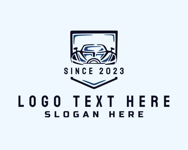 Supercar logo example 2
