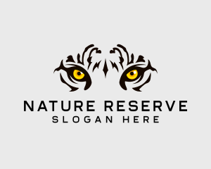 Tiger Eye Wildlife logo design