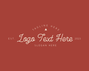 Elegant Script Business logo