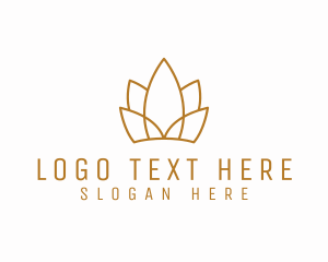 Golden Lotus Crown logo