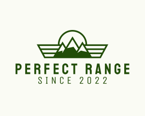 Outdoor Mountain Hiking logo design