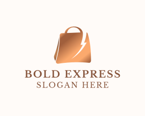 Lightning Express Bag logo design