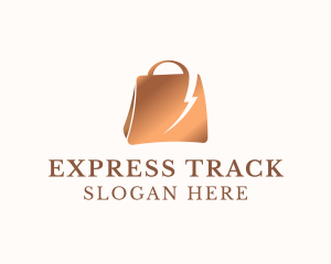 Lightning Express Bag logo design