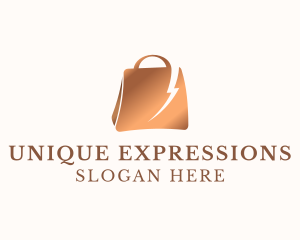 Lightning Express Bag logo design