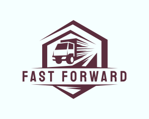 Fast Delivery Truck logo design