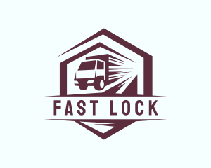 Fast Delivery Truck logo design