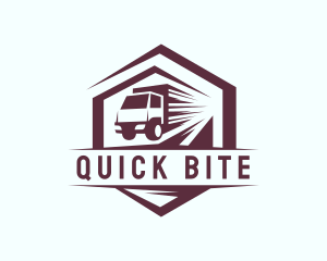 Fast Delivery Truck logo design