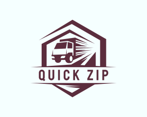 Fast Delivery Truck logo design