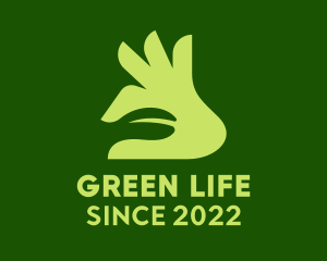 Green Hand Garden  logo design