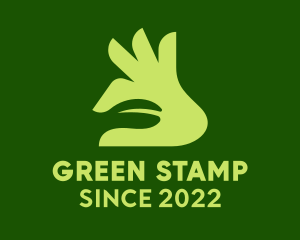 Green Hand Garden  logo design