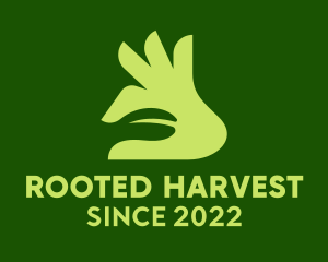 Green Hand Garden  logo design