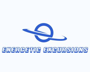 Modern Orbit Letter E  logo design