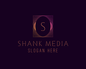 Square Stripes Media logo design