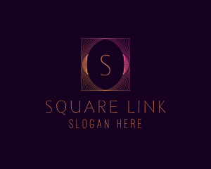 Square Stripes Media logo design