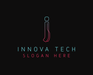 Digital Technology App logo design