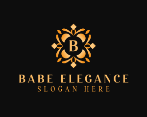 Stylish Luxury Floral Boutique logo design