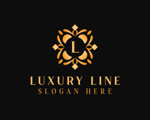 Stylish Luxury Floral Boutique logo design