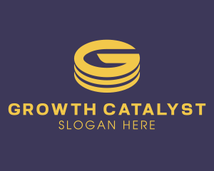 Crypto Currency Investing logo design