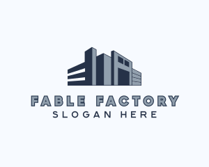 Factory Warehouse Inventory logo design