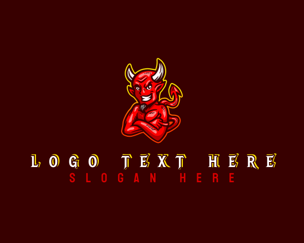 Demonic Devil Profanity logo