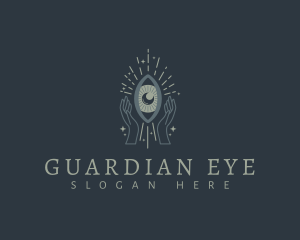 Astral Mystical Eye logo design