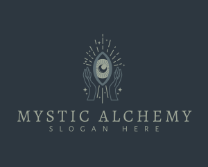 Astral Mystical Eye logo design