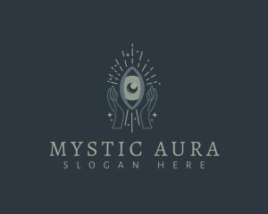 Astral Mystical Eye logo design