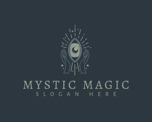 Astral Mystical Eye logo design