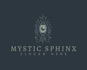 Astral Mystical Eye logo design