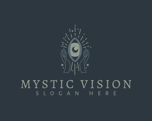 Astral Mystical Eye logo design