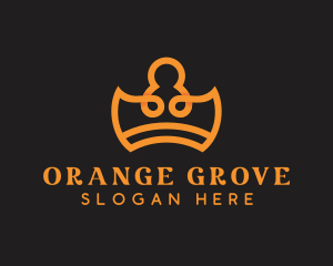 Orange Crown Jewelry logo design