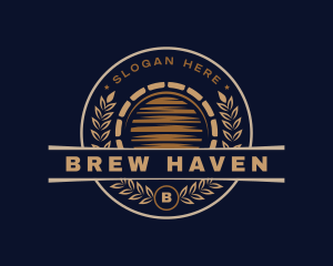 Brewery Barrel Beer logo design