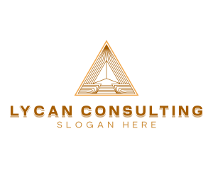 Consulting Pyramid Finance logo design