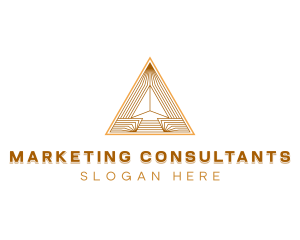 Consulting Pyramid Finance logo design