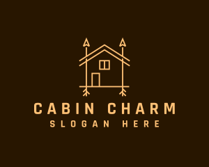Arrow House Cabin logo