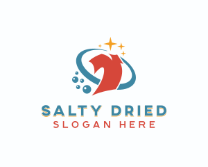 Laundry Shirt Cleaning  logo design