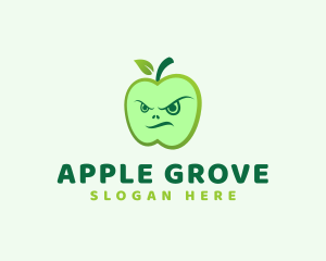 Fierce Green Apple logo design