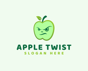 Fierce Green Apple logo design