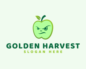 Fierce Green Apple logo design