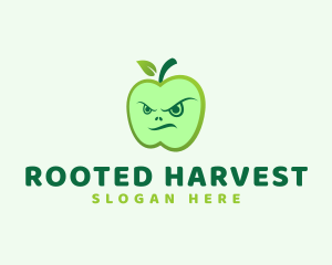 Fierce Green Apple logo design