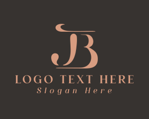 Elegant Letter JB Monogram Logo