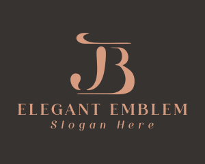 Elegant Letter JB Monogram logo