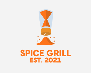 Chili Powder Condiments logo design