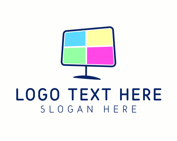 Screen logo example 3