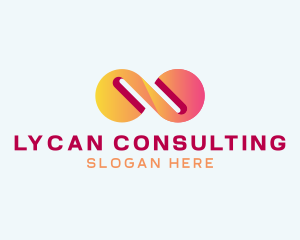 Gradient Loop Consulting logo design