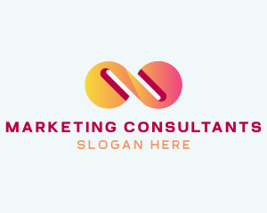 Gradient Loop Consulting logo design