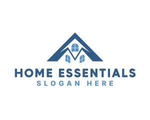 Home Improvement Roofing logo design